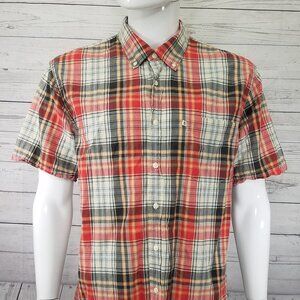 Vintage Ralph Lauren Shirt Collared Plaid Shirt Western Men’s XL